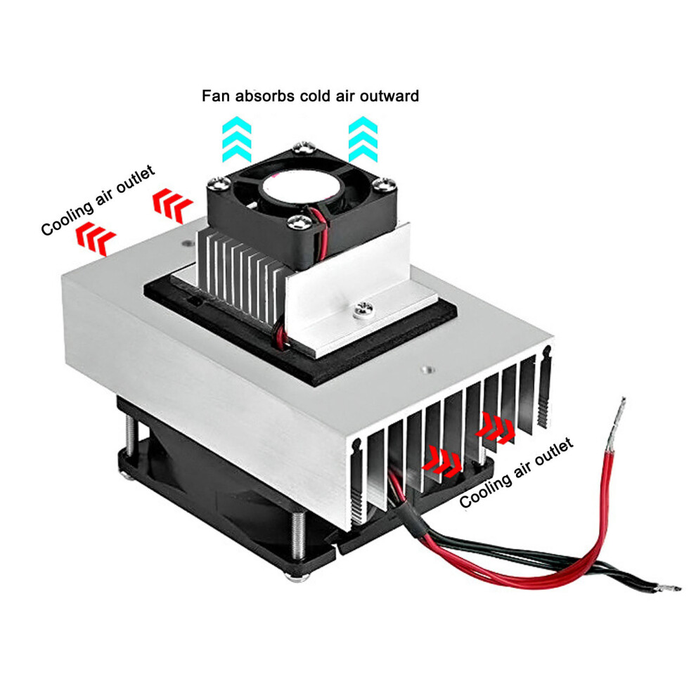 DC12V 72W Semiconductor Cooler Fast Cooling