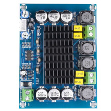 12V 24V 2x120W Audio Amplifier Board Dual Channel Stereo High Power Digital Audio Power Amplifier Board for Speaker