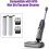 4Pcs Replacement Part Kit for REDKEY W15 Wet Dry Vacuum Cleaner, 2 Roller Brush 2 Filter 2