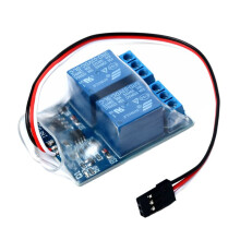 5V 10A Two Channel Industrial PWM Relay Module with Optocoupler 2-Way Electronic Controller for RC Airplane Drone