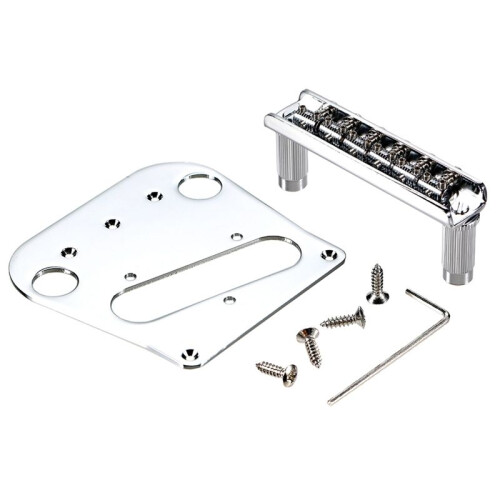 Piastra Ponte TL e Set Ponte A 6 Sellette per Bigsby B5 e B50 Cromato