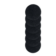 Carbon Filters Set - 6 Pack Replacement Filters for Breetee Portable Range Hoods - 4,7 in Circle Charcoal Filter