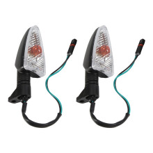 1 Pair Clear Motorcycle Turn Signal Light Lamp Indicator for Daytona 675R 2011-2015 Tiger 800XC 2011-2015
