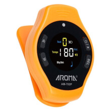 AROMA Tragbare Uhr mit Vibrierendem Metronom, Verstellbarem Armband, Intelligente Pulsuhr mit Taktzähler zum Laufen, Musiküben, Gitarre