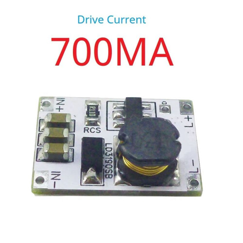 3.3-32V LED Dimmer Step-Down Constant Current LED Driver Module for Led Strip Lights Bedroom Signs Neon 700MA 1