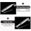 4Pcs Stainless Steel Tea Strainer Fine Mesh Infuser Pipe Filter with Hanging Hook Handle Interval Diffuser Tea Steeper 3