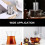 Stainless Steel Tea Strainers Set Extra Fine Mesh Tea Infuser for Loose Leaf Tea-Updated Slim Threaded Lid for Black Tea 5