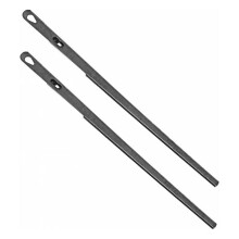 2 Pcs Leather Sewing Needles, Single Hole Iron Lacing Needles for Hand Stitching, Ideal for Leather Crafts