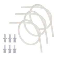 Milk Tube Hose Set for Jura Milk Pipe Connectors and Hose Brush for Jura Impressa Giga Fully Automatic Machine