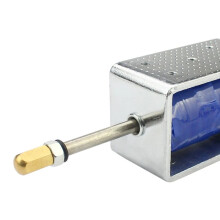 LY-1264B Powerful Push Pull Electromagnet 12v Solenoid Stroke 30mm Magnetic Coil Electric Telescopic Magnet