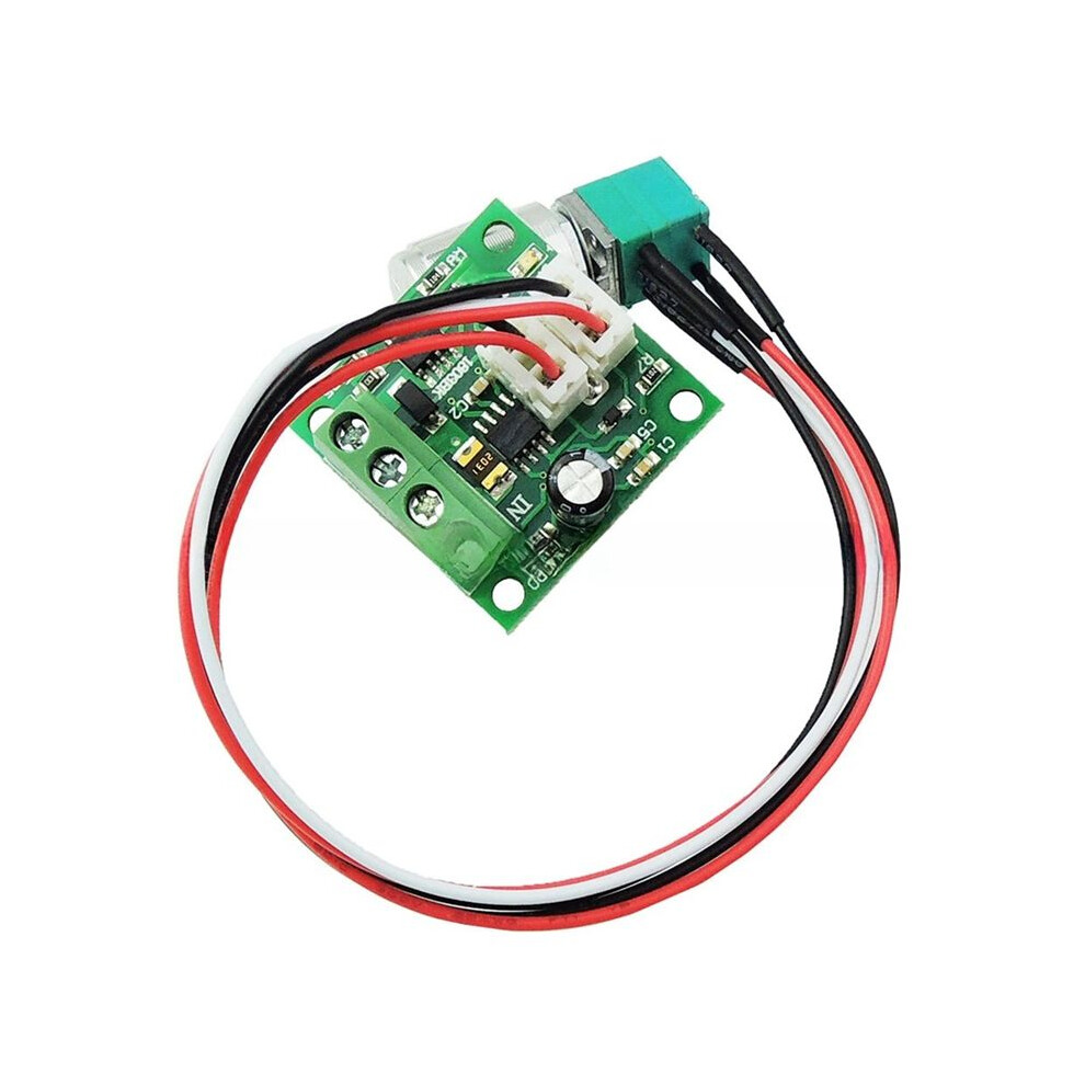 1803Bkw Pwm Motor Speed Controller 1.8-12V 2A 30W Adjustable Regulator For Diy Projects And Robotics 4711824198243