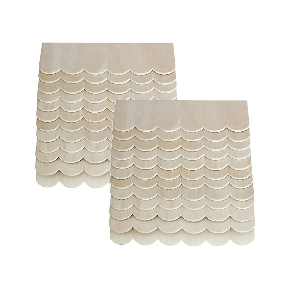 Photos - Doll Accessories 24PCS Miniature Wooden Roof TilesDollhouse DIY Making Accessories for Dolls House Christmas Halloween Gifts