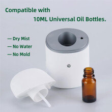 Waterloze Diffuser, Plug-in Waterloze Etherische Olie Diffuser 10ml Slimme Aromatherapie Plug-in Wand Diffuser US-Stekker