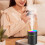 180ML Luftfuktare Aroma Diffuser  Eterisk Oljerenare Aromaterapi Mist Maker Lights Luftfuktare Svart 9
