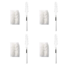 Plumeau à Usage Domestique pour Balayer la Poussière, Plumeau Électrostatique Jetable en Tissu Non Tissé, Outil de Nettoyage Rétractable B