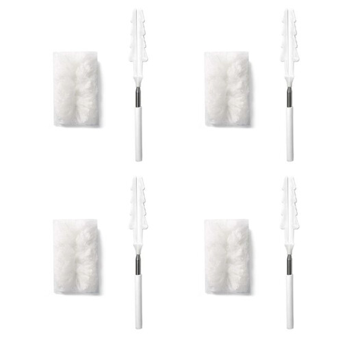 Feather Duster Home Use for Sweeping Dust Electrostatic Duster Disposable Non-Woven Fabric Retractable Cleaning Tool B
