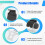 Giochi e Accessori per  per PS4 Slim per PS4 Pro Controller di Gioco Dualshock4 Supporto per Clip e Morsetto per Telefono Cellulare Intelligente 6