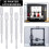 10pcs BL Touch Probe Pin Replacement,  Automatic Bed Leveling Sensor Probe Tips,3D Printer Nozzle Cleaning Needles 4