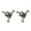 2PCS Bread Machine Repair Shaft Assembly Part Bread Machine Part Bread Bucket Repair Part Bread Machine Accessory 3