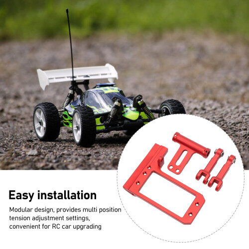 1/10 RC Servo Halter rote Aluminiumlegierung Hyd Kit 2