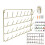 Thread Spool Rack Wall Mounted Rustproof Iron Holder for 32 Spools and Sewing Room Organization 2