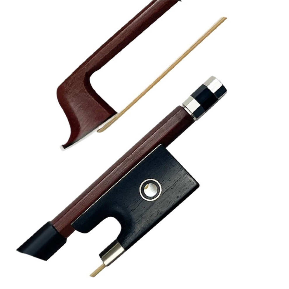 1/8 Size Octagonal Brazilian Wood Violin Bow with Natural Horsehair for Student Practice-image-OPC-PRDMQR9-NEW