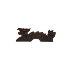 Chinese Calligraphy Brush Holder Ceramic Rest Ebony 2pcs Protects Tips Prevents Ink Stains