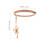 Adjustable Wooden Embroidery Stand with Scrollable Cross Stitch Frame for Table Hands Stitching 3