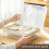 Clear Double Layer Storage Box with Handle, Stackable Organizer for Crafts, Stationery and Scrapbooking 5