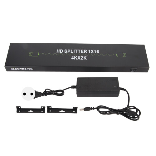 Διαχωριστής HDMI1x16Τροφοδοσία HDMI με ανάλυση υψηλής ευκρίνειας 4K@30Hz και υψηλή