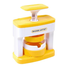 55mm Badge Maker Kit with Circle Cutter, No Assembly, DIY Pin Button Press with 48pcs Buttons