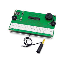 Kit D'Entraînement au Piano à Crayon, Kit de Bricolage pour Piano Électronique, Chargement de Type C, pour Enfants et Adultes, Fans de Musique,
