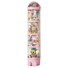 Transparent Doll Toy Storage Box Plush Toy Storage Box Plastic Filled Storage Bucket Children'S Toy Storage Box