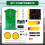 N82R Ultrasonic Ranging Obstacle Avoidance Kit Car DIY Electronic Kit Car Welding Practice DIY Kit 4