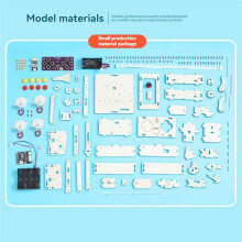 Kit de Modelo de Brazo Mecánico con Control Remoto Inalámbrico para Niños, Kit de Herramientas Experimentales de Física, Kit de Aprendizaje para