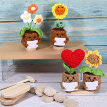 12pcs Multi-Functional Wooden Doll Stands for Crochet Doll,Display Stand Set with 1 Wooden Hammer for Support Crochet