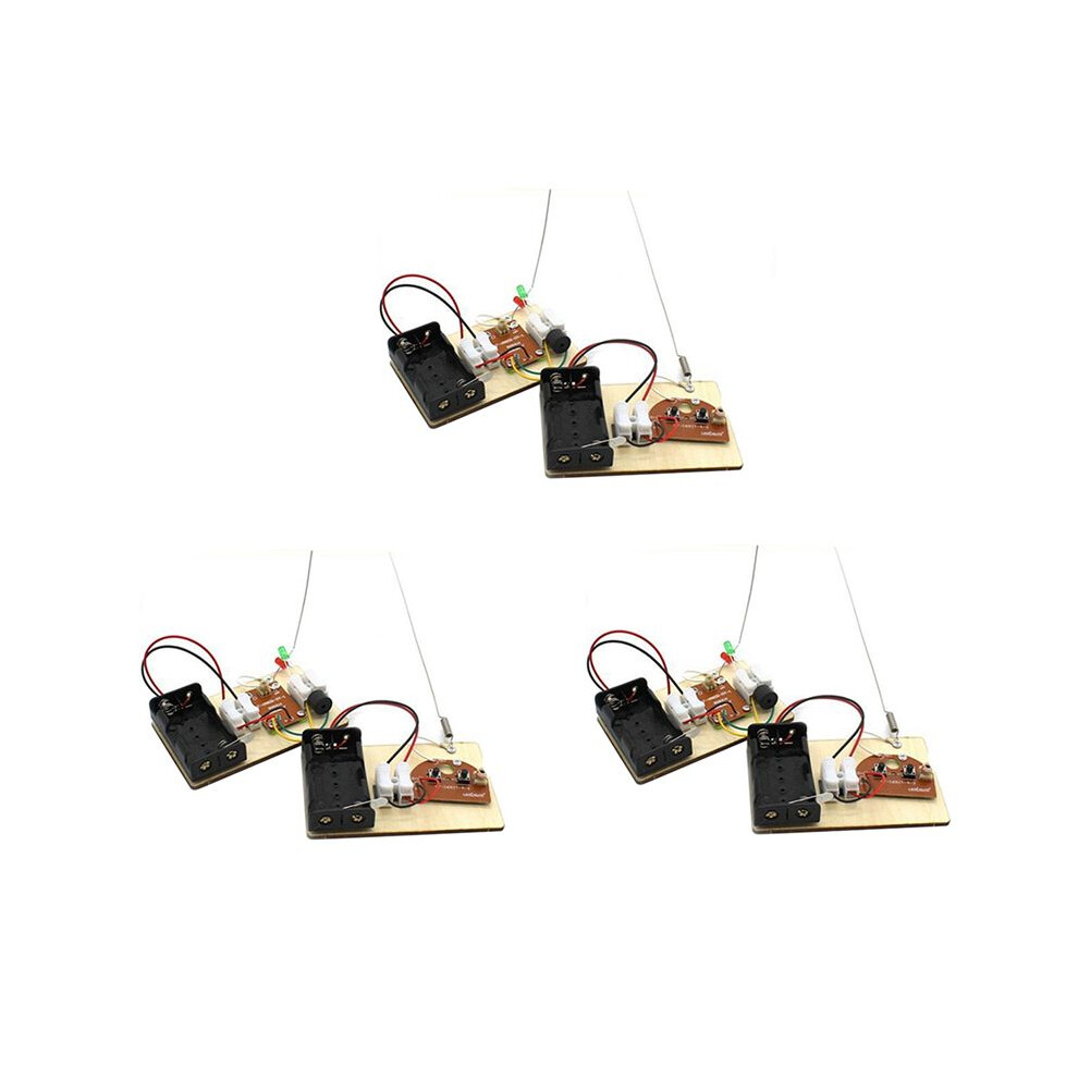 3X Stem Kits, Learn Morse Code, Build A Telegraph Machine, Electric Circuit Experiment, Electricity Kit(No Battery) 6032229580203