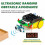N82R Ultrasonic Ranging Obstacle Avoidance Kit Car DIY Electronic Kit Car Welding Practice DIY Kit 3
