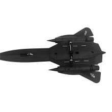 2X 1/144 Diecast SR-71A Blackbird Reconnaissance Plane Airplane Model for Kids Adult Home Office Decor