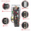 5X Gettoniera Coin Pusher JY133A CPU Arcade Coin Selector per Distributore Automatico Arcade Game Ticket Exchange 5