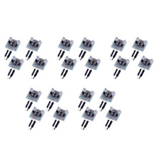 20-Teiliges Set 5-mm-LED--DIY-Kit Elektronisches -Kit PCB Circuit Welding Skills Learning Training Kit