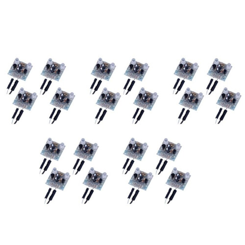 20-Piece Set 5mm LED Flash DIY Kit Electronic  Kit PCB Circuit Welding Skills Learning Training Kit