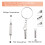 3in1  Alloy Screwdriver Key  Watch Glasses Repair Tool 2