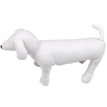 Leder Hund Schaufensterpuppen Stehend Stellung Hund Modelle Spielzeug Haustier Tier Geschaeft Schaufensterpuppe Weiss L