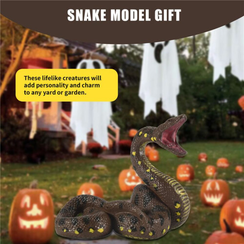 Children'S Toy Snake Model Simulation Reptile  Python  Python Wild Animal Snake Model 2
