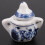 1/12th Dining Ware China Ceramic Tea Set Dolls House Miniatures  Flower 5