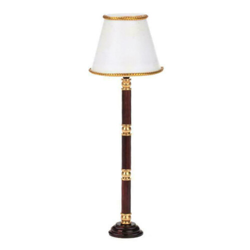 1/12 Dollhouse Miniature LED Light Floor Lamp Battery Powered  Wireless Operated