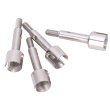 4Pcs Steel Front/Rear Wheel Axle Replacement Accessories Fit for 144001 1/14 RC Off-Road Car Parts,Rear