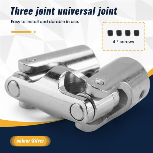 Rc Double Universal Joint Cardan Joint Gimbal Couplings with Screw,5x5Mm 2