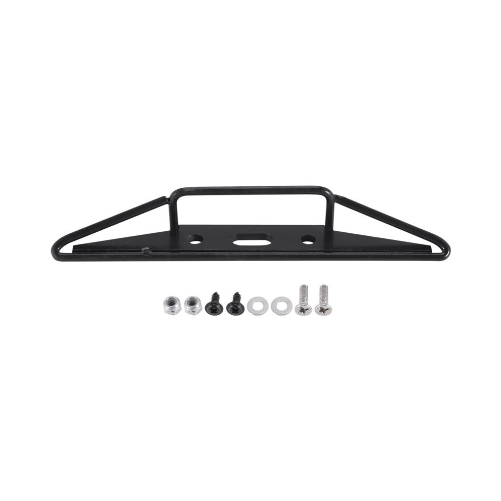Metal Rear Bumper For Mn D90 D99 D99s Mn90 Mn99s 1/12 Rc Car Upgrade Spare Parts, Black 4711371898115